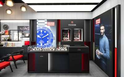 Architectural photography for a watch store
