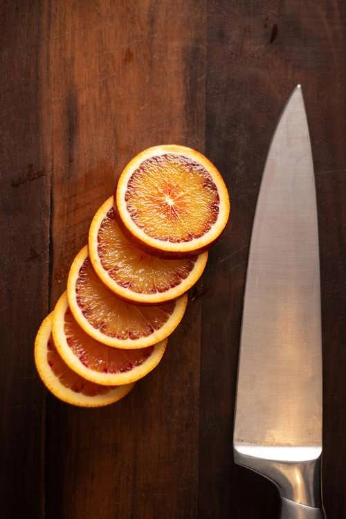 Sliced blood orange | robert lowdon photography