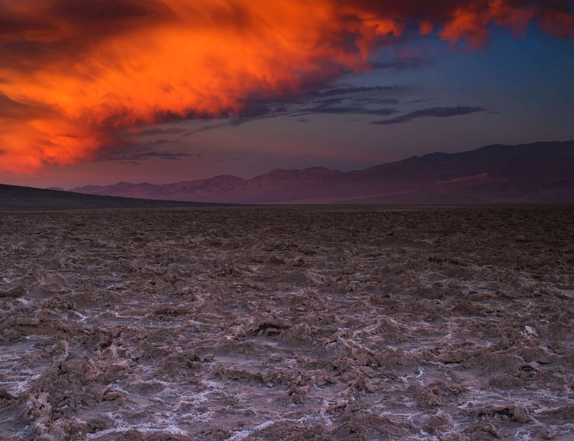 Death valley sunrise
