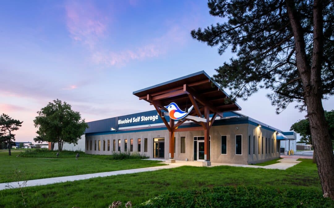 Case Study: Architectural Photography for Bluebird Self Storage Across Canada